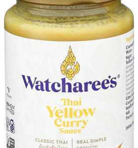 WATCHAREE'S Thai Yellow Curry Sauce | Vegan | Authentic Traditional Thai Recipe