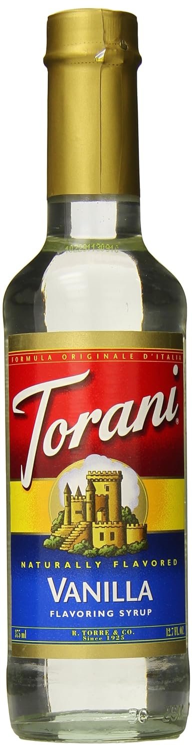 Torani Vanilla Syrup, 12.7 Fl Oz (Pack of 1)