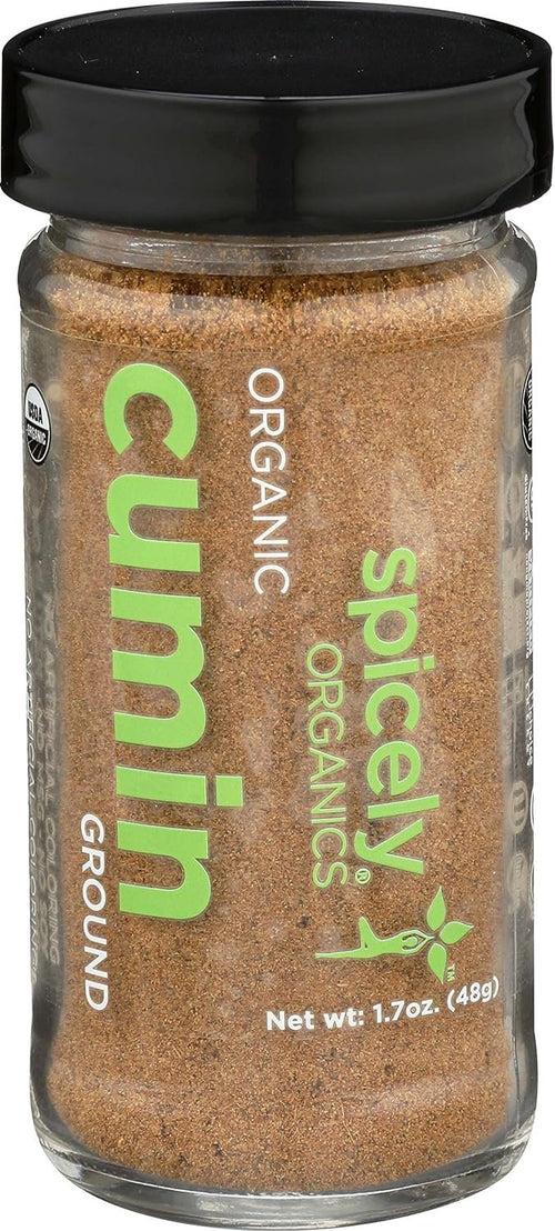 Spicely Organic Ground Cumin, 1.7 oz
