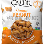 Quinn Peanut Butter Filled Pretzel Nuggets, Gluten Free, Corn, Soy, Dairy Free & Vegan Friendly, Non-GMO, 7 oz Bag