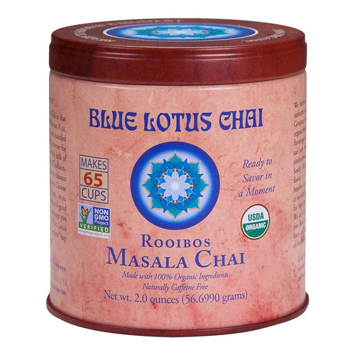 Blue Lotus Chai Rooibos Masala Chai Powder, 2 oz