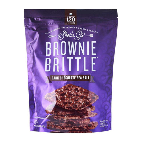 Sheila G's Brownie Brittle, Dark Chocolate, 5 oz
