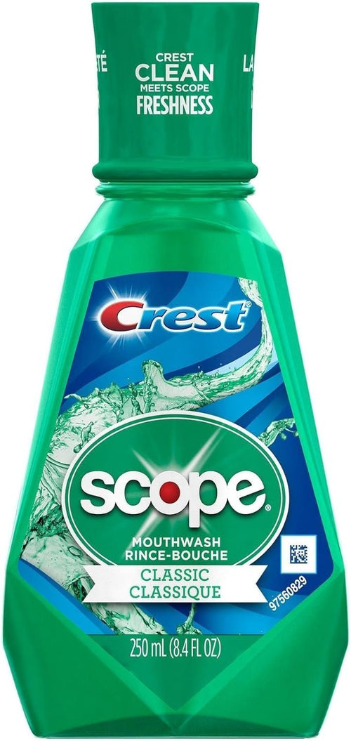 Crest Classic Mouthwash, Original Formula, 250 ml