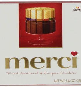 Merci European Chocolates, 8oz Box