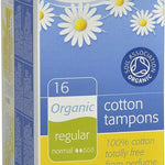 Natracare Tampons Regular with Applicator, 2 Pack