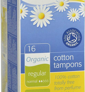 Natracare Tampons Regular with Applicator, 2 Pack