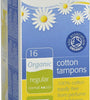 Natracare Tampons Regular with Applicator, 2 Pack