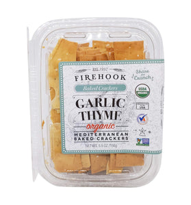 Firehook Cracker Garlic Thyme Snack 5.5 Oz