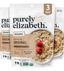 purely elizabeth Superfood Oats, Original, Amaranth, Quinoa Flakes, Flax Seeds, Chia Seeds,Gluten-Free, Non-GMO, 10oz (3 Ct.)