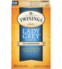 Twinings of London Lady Grey Tea Decaf Box of 20 Tea Bags