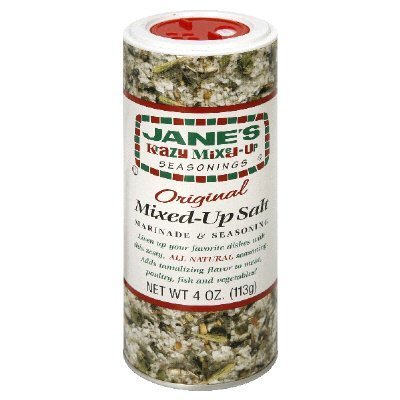 Jane's Krazy Mixed-Up Salt, 4 oz (Pack of 2)