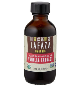 Lafaza Organic Pure Madagascar Bourbon Vanilla Extract, All-Natural