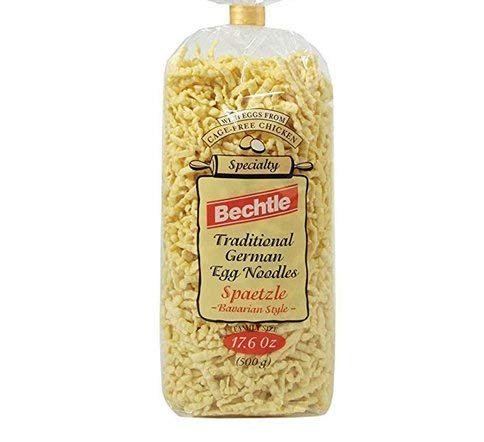 Bechtle Bavarian Style Spaetzle, Traditional German Egg Noodles, 17.6 oz (Pack of 2)