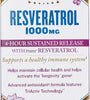 Reserveage Beauty, Resveratrol 1000 mg, Antioxidant Supplement for Heart Health and Immune Support, Supports Healthy Aging and Immune System, Paleo, Keto, 60 Capsules