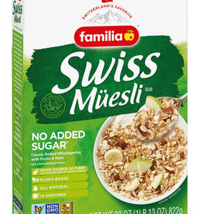 Familia Swiss Muesli Cereal, 29 Ounce, No Added Sugar, 29 oz (Pack of 1)