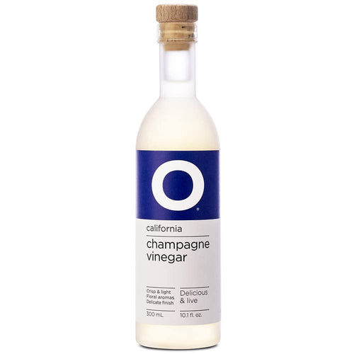 O Olive Oil California Champagne Vinegar, 10.1 fl oz (Pack of 6)