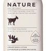 Nature By Canus Creamy Body Lotion, Shea Butter, 11.8 Oz, With Smoothing Fresh Canadian Goat Milk, Vitamin A, B3, Potassium, Zinc, and Selenium