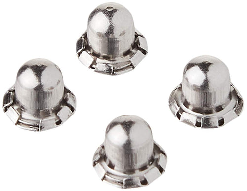 Inverness Replacement Stainless Steel Clutches, 4 pc