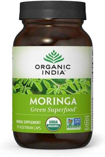 ORGANIC INDIA Moringa Herbal Supplement