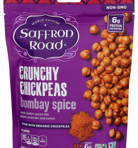 Saffron Road Organic Crunchy Chickpea Snacks-Gluten Free, Non-GMO, Kosher, Vegan