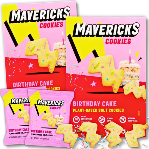 Mavericks Birthday Cake Sprinkle Cookies, 8 Count (Pack of 2)