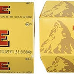 Toblerone Swiss milk chocolate with honey and Almond Nougat - 2 packs of 6 bars