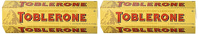 Toblerone Swiss milk chocolate with honey and Almond Nougat - 2 packs of 6 bars