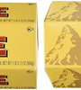 Toblerone Swiss milk chocolate with honey and Almond Nougat - 2 packs of 6 bars