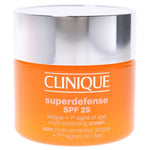 Clinique Superdefense Multi-Correcting Cream SPF 25 - Type I-II (Dry Skin), 1.7 Fl Oz (Pack of 1)