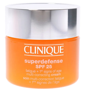 Clinique Superdefense Multi-Correcting Cream SPF 25 - Type I-II (Dry Skin), 1.7 Fl Oz (Pack of 1)