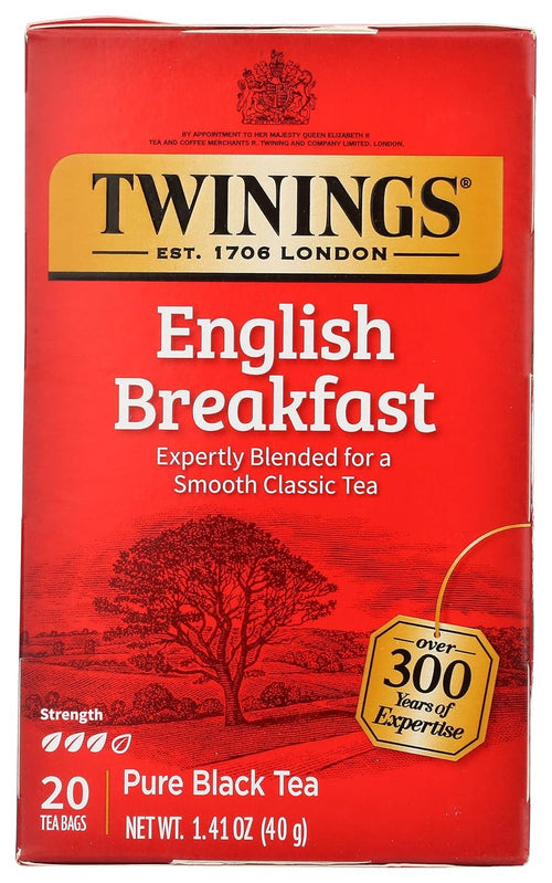 Twinings English Breakfast Tea, 20 Count