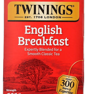 Twinings Tea From Grosvenor, Tea English Breakfast, 20 Count