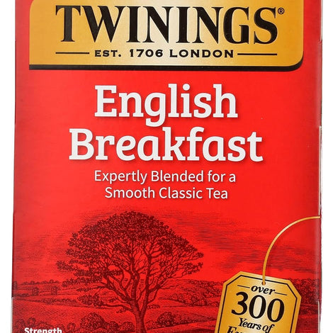 Twinings Tea From Grosvenor, Tea English Breakfast, 20 Count