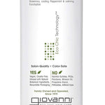 GIOVANNI Tea Tree Triple Treat Invigorating Conditioner, 8.5 oz. - Cooling Peppermint, Eucalyptus, Rosemary, Helps Dry Flaking Scalp, Lauryl and Laureth Sulfate Free, Paraben Free