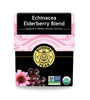 Buddha Teas - Organic Echinacea Elderberry Blend Tea - Herbal Tea - For Health & Wellbeing - Antioxidants & Vitamins - Clean Ingredients - Caffeine Free - OU Kosher & Non-GMO - 18 Tea Bags (Pack of 1)