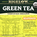 Bigelow Tea Decaffeinated Organic Green Tea Bags, 40 ct