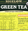 Bigelow Tea Decaffeinated Organic Green Tea Bags, 40 ct