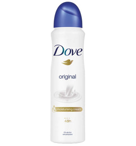 Dove Original Aerosol AntiPerspirant Deodorant 150ml Pack of 3