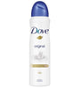 Dove Original Aerosol AntiPerspirant Deodorant 150ml Pack of 3