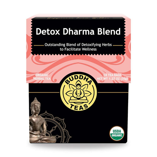 Buddha Teas Organic Detox Dharma Blend Herbal Tea