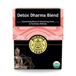 Buddha Teas Organic Detox Dharma Blend - OU Kosher, USDA Organic, CCOF Organic, 18 Bleach-Free Tea Bags