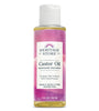 HERITAGE STORE Castor Oil, Cold Pressed, Rich Hydration for Vibrant Hair & Skin, Bold Lashes & Brows, No Hexane