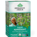 Organic India Tulsi Original Herbal Tea - Holy Basil, Stress Relieving & Energizing, Immune Support, Adaptogen, Vegan, USDA Certified Organic, Non-GMO, Caffeine-Free - 18 Infusion Bags, 2 Pack