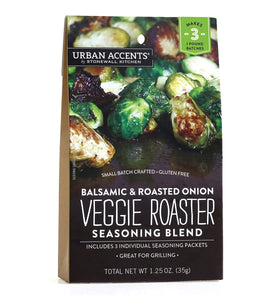 Urban Accents Veggie Roaster, Balsamic and Roasted Onion, 1.25 Ounce