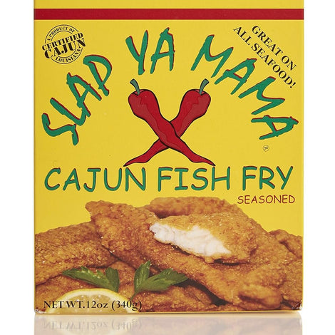 Slap Ya Mama Seasoning Fish Fry Cajun, 12 oz