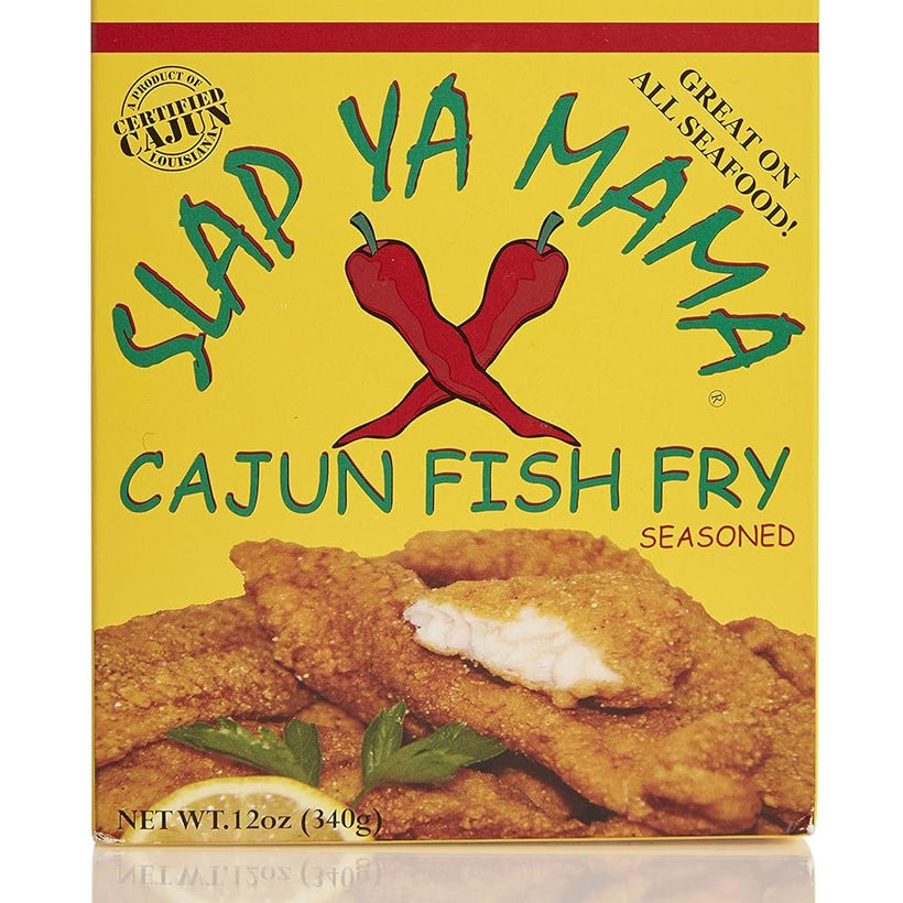 Slap Ya Mama Seasoning Fish Fry Cajun, 12 oz