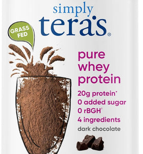 Tera's Whey Protein, Dark Chocolate, 12 oz
