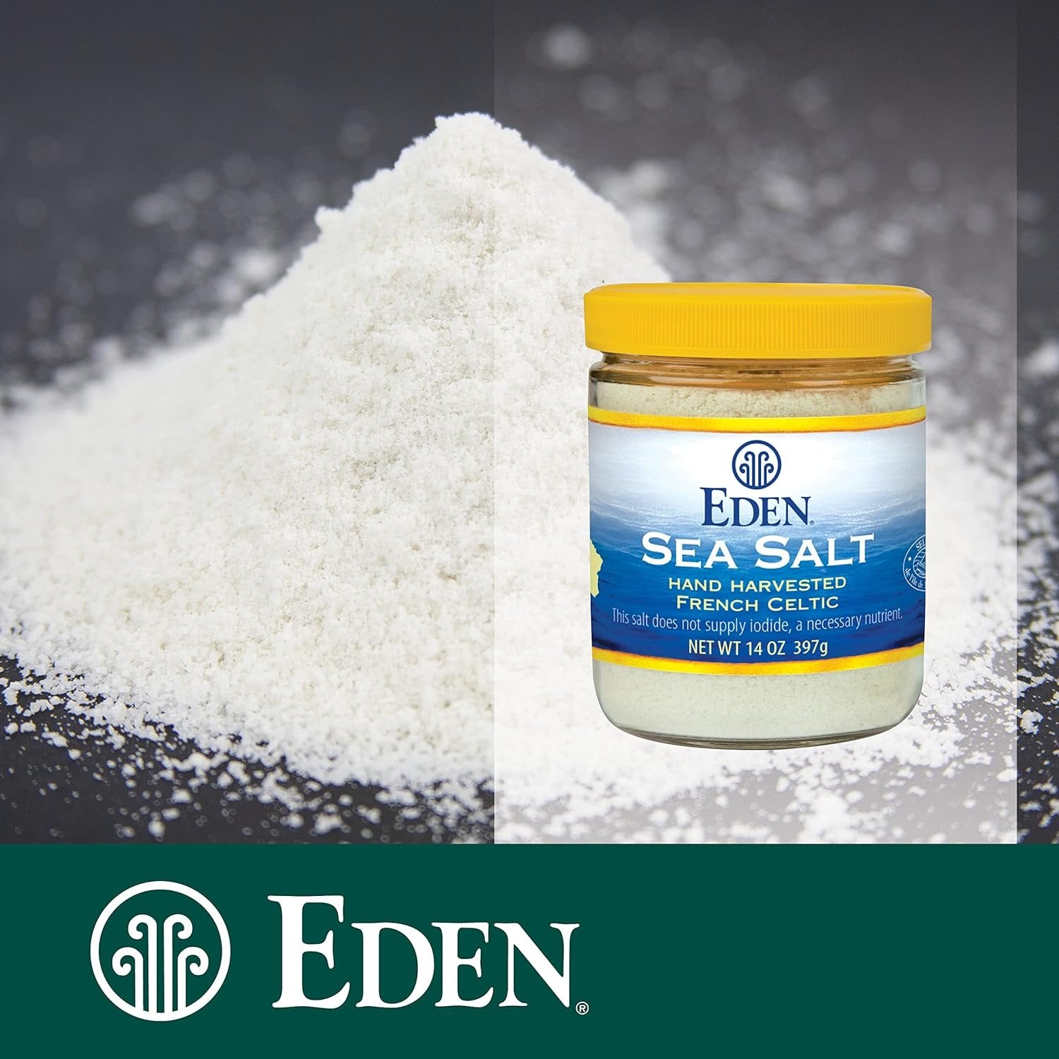 Eden Foods French Sea Salt, 14 Ounce