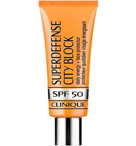 CLINIQUE Superdefense City Block Broad Spectrum SPF 50 Daily Energy plus Face Protector for Women - 1.35 oz Sunscreen