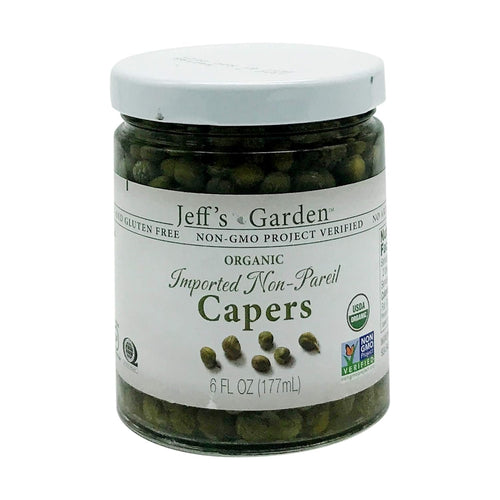 Jeff's Naturals Capers Non Pareil, 6 oz